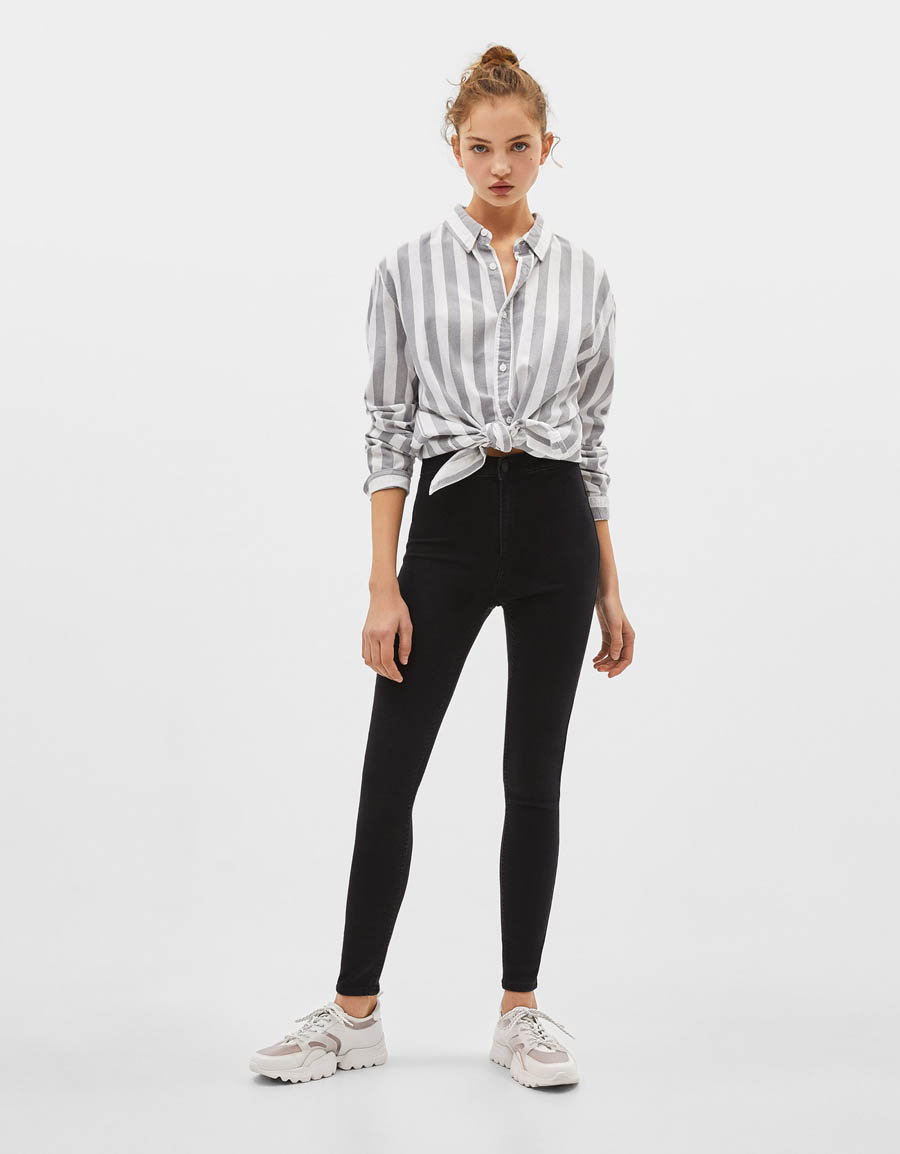 High-Rise Super Skinny Jeans